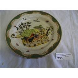 William Lowe plate-handpainted