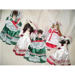 Christmas dolls