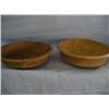 Image 1 : Two wood bowls