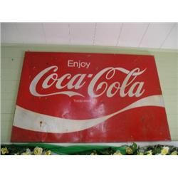 Coca-Cola  metal sign (1961)