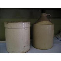 Crock and jug