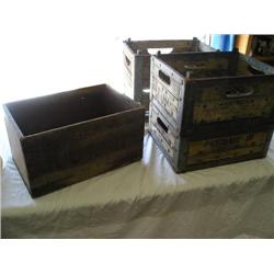 Wood crates