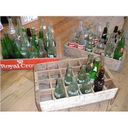 Bottle crates w/bottles