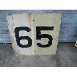 65 Highway sign