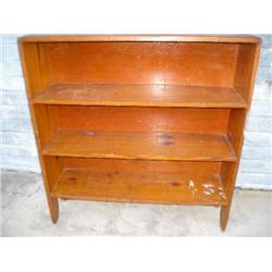 Old Longleaf pine bookshelf