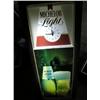 Image 1 : Michelob Light sign and clock