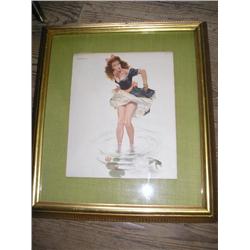 Signed Esquire Print