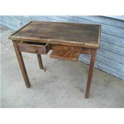 Small desk w/drawers and writing ledge