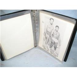 Album of Autographed Wrestling Photos