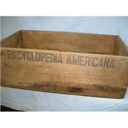 Old wood crate, dovetailed