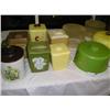 Image 1 : Plastic canisters, cake covers, misc.