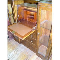 Drop front secretary