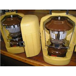 Two coleman lanterns (in cases)
