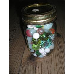 Jar of marbles