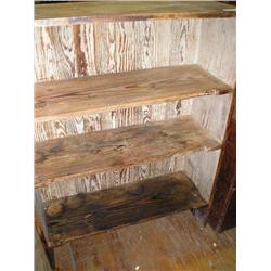 Old country bookcase