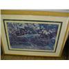 Image 1 : Large framed boat picture