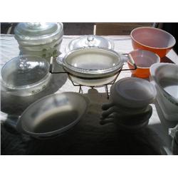 Assorted baking dishes