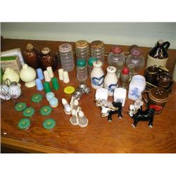 Salt and pepper shakers-all kinds!