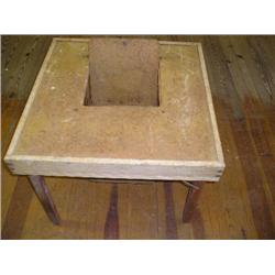 Old wood childs swing/table