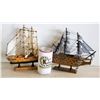 Image 1 : 2 MINI DCOR SHIPS