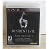 Image 1 : PS3 RESIDENT EVIL 6 ANTHOLOGY -INCLUDING