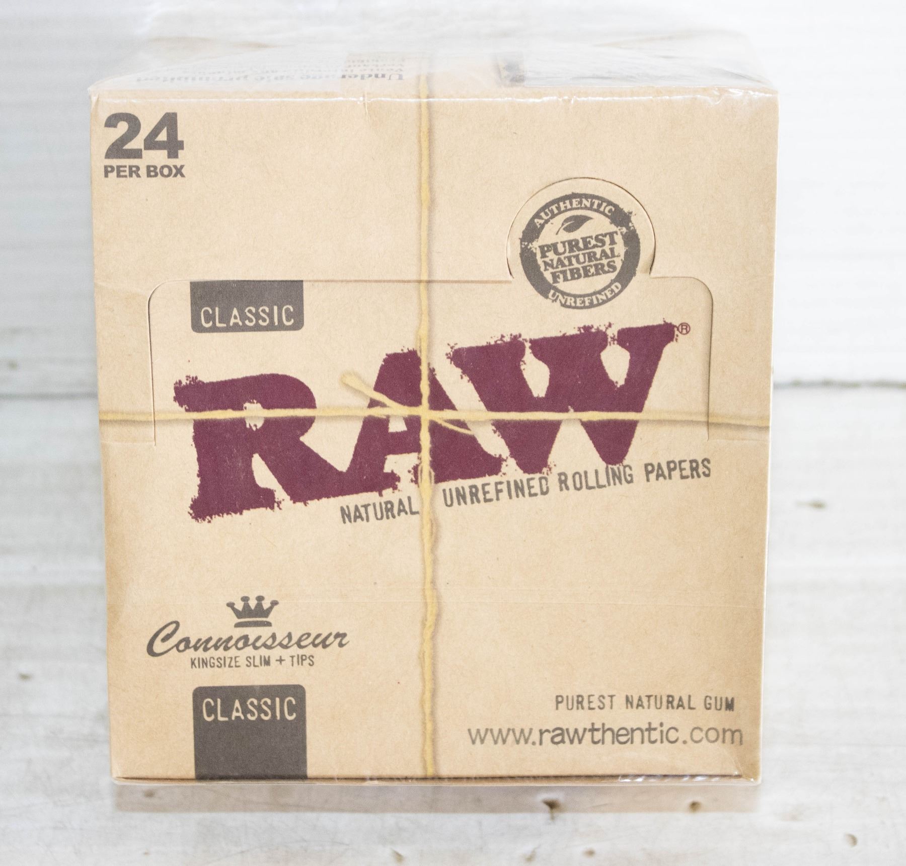CLASSIC RAW NATURAL UNREFINED ROLLING PAPERS