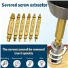 Image 8 : NEW 6 PCs.DUAL SIDED BROKEN BOLD & SCREW EXTRACTOR