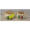 Image 1 : MADE IN JAPAN SUGAR AND CREAMER SET, HAND PAINTED