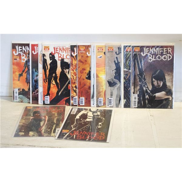 JENNIFER BLOOD 1-15 COMIC LOT