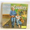 Image 1 : I BELIEVE IN COUNTRY 9 RECORD COLLECTION