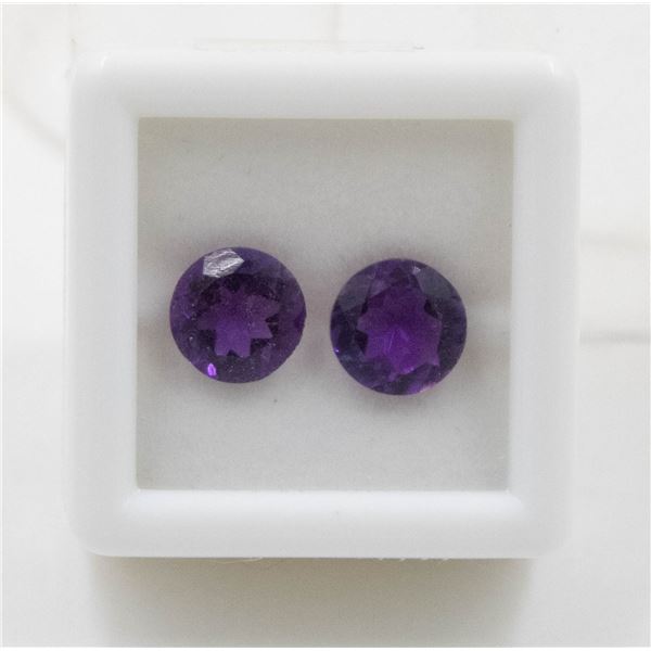 #138-UNHEATD PURPLE AMETHYST GEMSTONES 3.35 CT