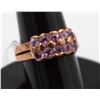 Image 1 : #125- UNHEATED PURPLE AMETHYST RING SIZE 6.75