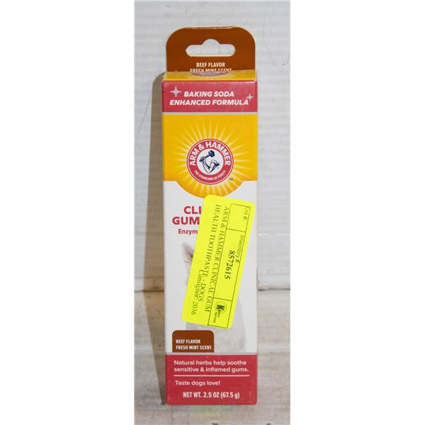 ARM & HAMMER CLINICAL GUM HEALTH TOOTHPASTE - DOGS