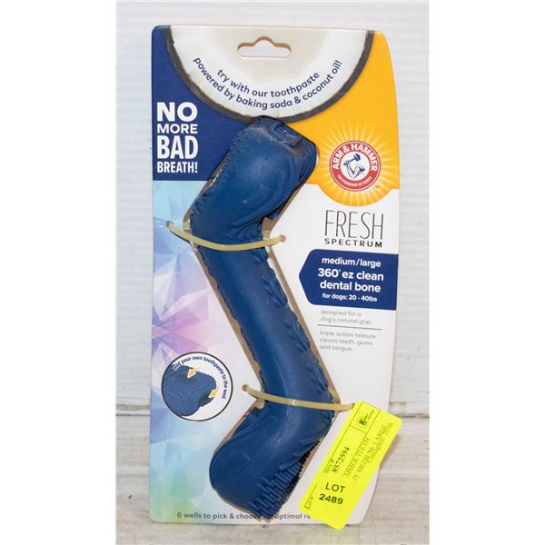 ARM AND HAMMER TEETH CLEANING TOY MEDIUM- LARGE