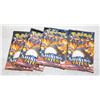 LOT OF 4 POKEMON BOOSTER PACKS, SEALED