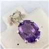 Image 1 : BZ1924-71L SILVER AMETHYST(2.25CT) PENDANT