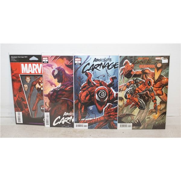 ABSOLUTE CARNAGE #1 VARIANTS