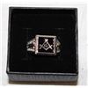 Image 1 : NEW MASONIC MENS RING SIZE 11