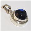 Image 1 : JP1106-1294 SILVER BLACK ONYX PENDANT