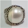 Image 1 : JP1106-1286 SILVER FRESHWATER PEARL RING