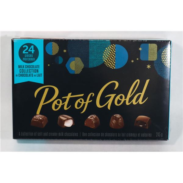 NEW POT OF GOLD  MILK CHOCOLATE COLLECTION  245G