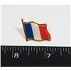 NEW FRANCE FLAG LAPEL PIN