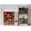 Image 1 : NEW 3 PUZZLES 2-550 PCE 1-1000 PCE