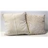 Image 1 : 2 NEW WIOTH TAGS HOMESENCE THROW PILLOWS