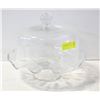 Image 1 : PRINCESS HOUSE HANDBLOWN GLASS CAKE PLATTER