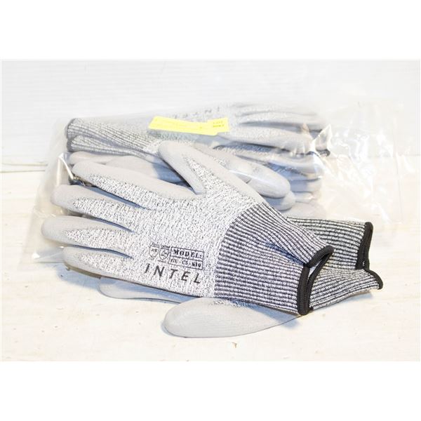 CUT RESISTANT GLOVES SIZE 10 (PACK OF 6)