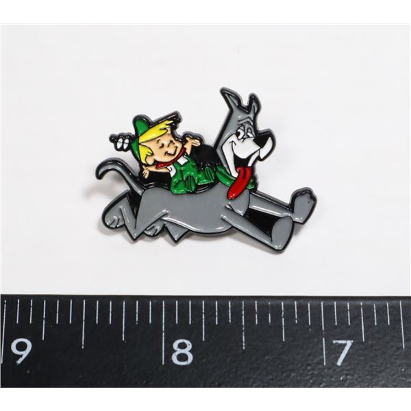 NEW JETSONS THEME ELROY AND ASTRO LAPEL PIN