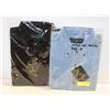 Image 1 : NEW MEN'S SHIRTS 1DENIM/1BLACK SIZE M