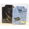 Image 1 : NEW MEN'S SHIRTS 1DENIM/1BLACK SIZE M