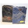 Image 1 : NEW MEN'S SHIRTS 1DENIM/1BLACK SIZE 3XL